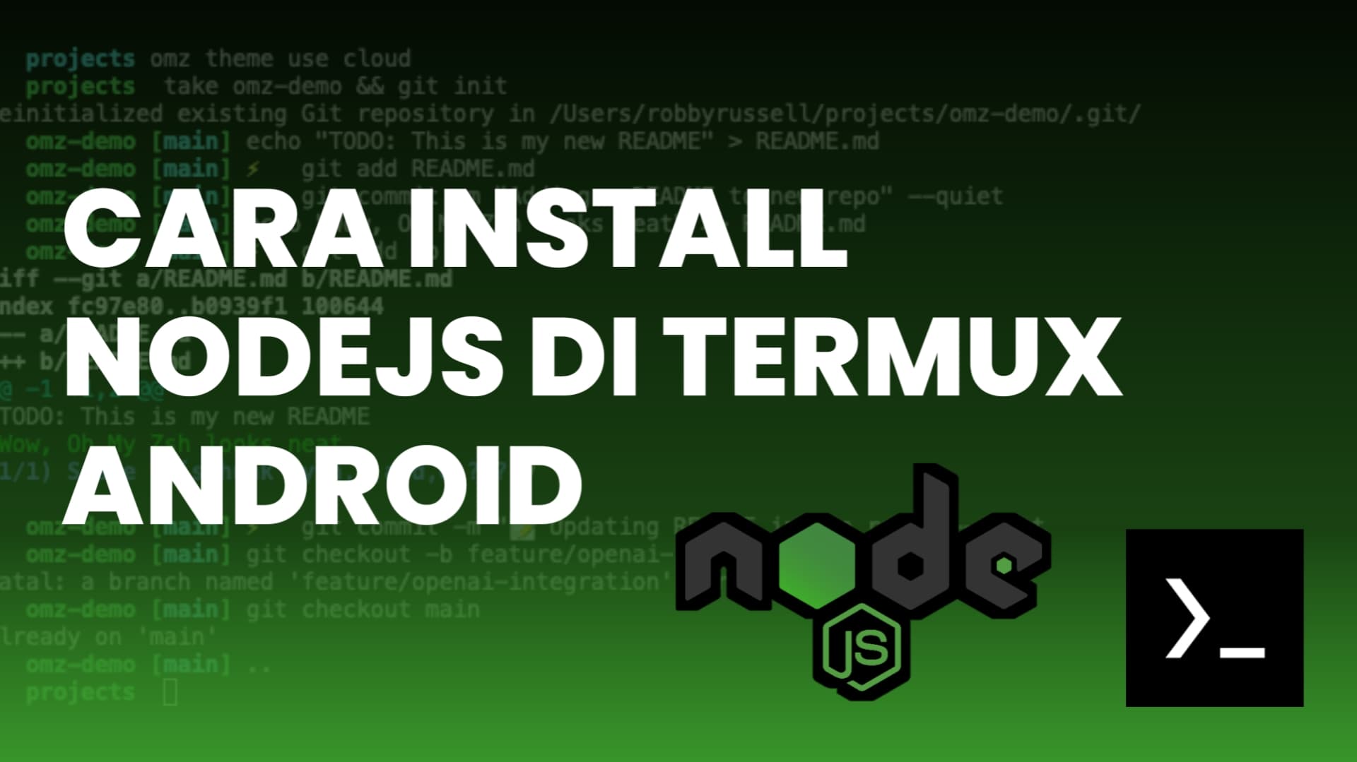 Cara Install Node.js di Termux (100% Work dan Update 2025)